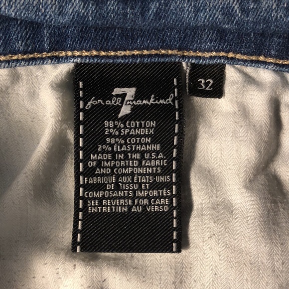 7 for all mankind Josefina Embroidered Botanical Relaxed Jeans - Picture 15 of 16